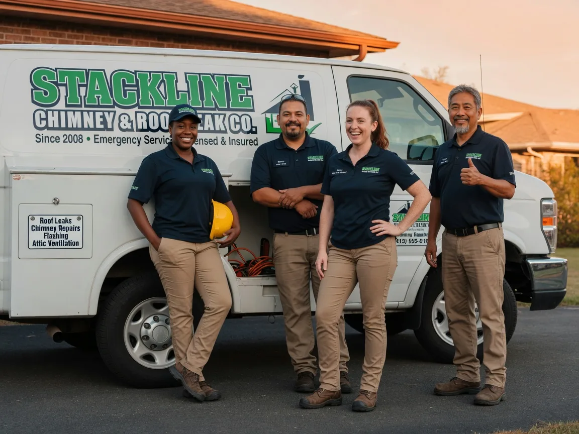 Chimney flashing repair company in Derby, OH